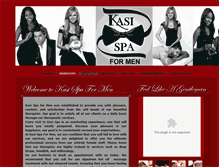 Tablet Screenshot of kasispaformen.com